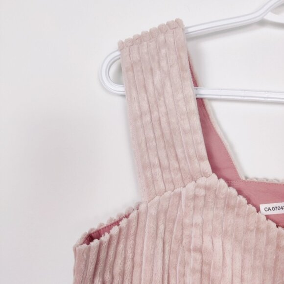 KBF Womens Corduroy Top in Pink One Size  Snap Buttons  Bohemian - Picture 4 of 4